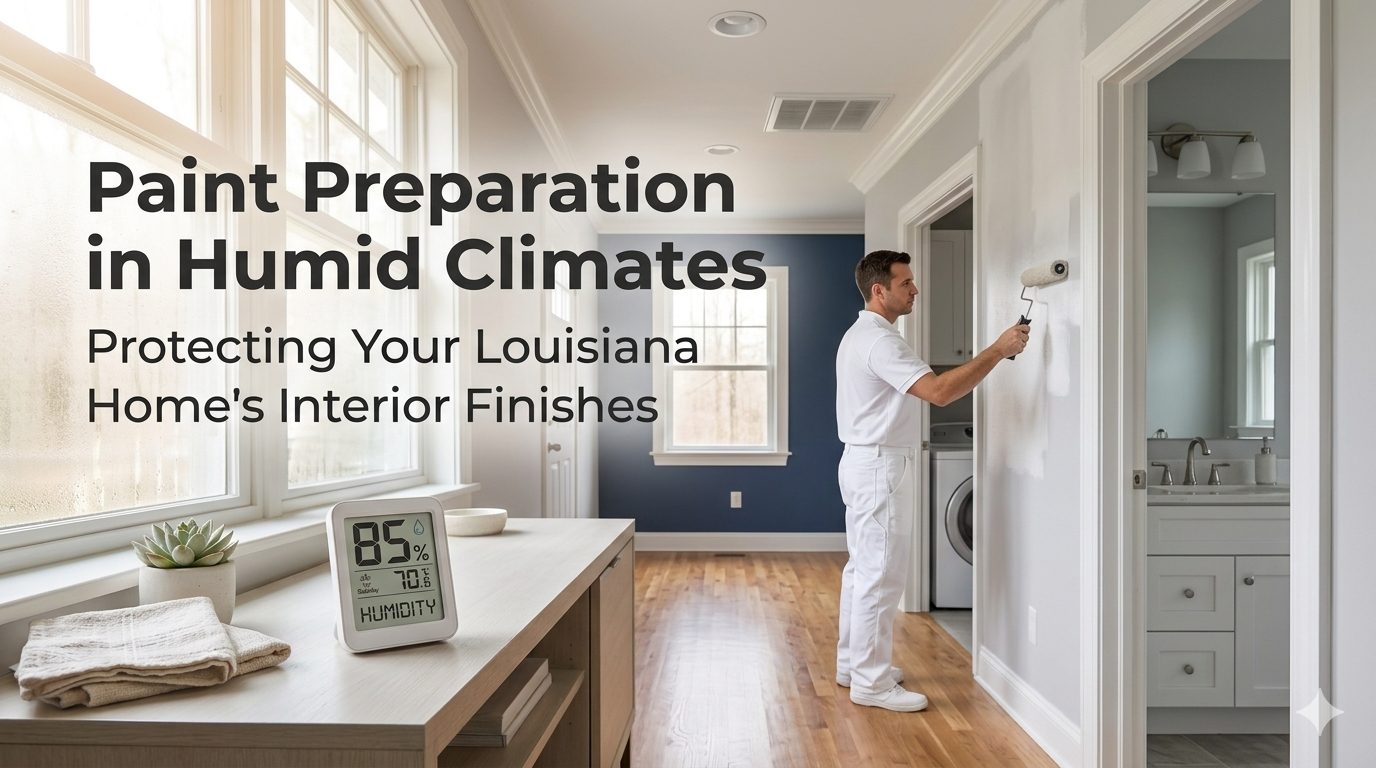 Paint Preparation in Humid Climates: What Homeowners Need to Know
