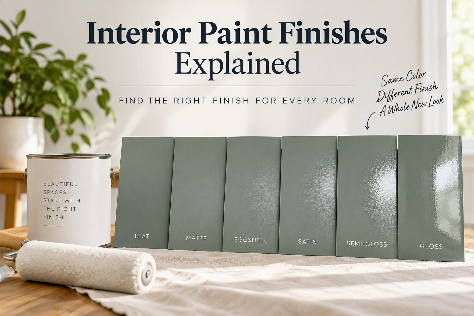 Interior Paint Finishes Explained